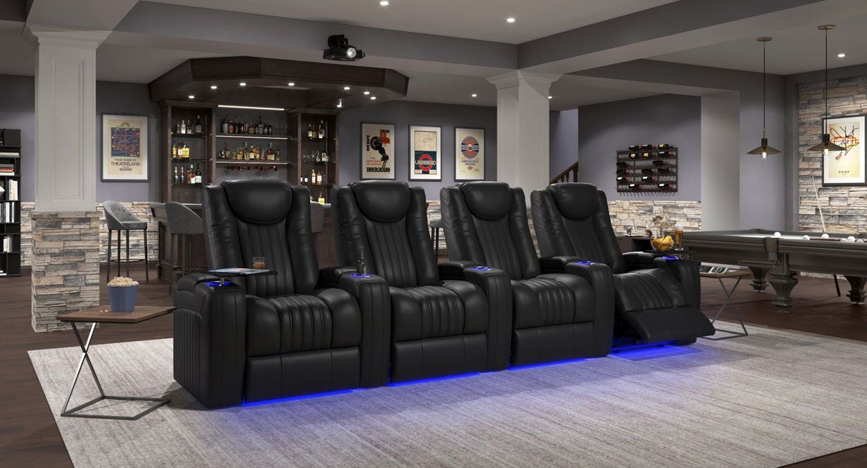 King comfort theater seats