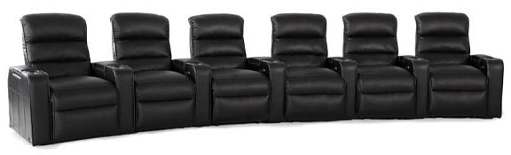 row of 6 Curved