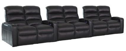 row of 6 Straight as Triple Loveseats
