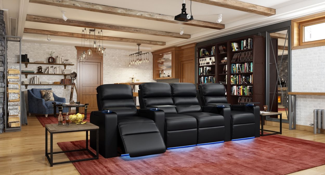 4 person theater seats