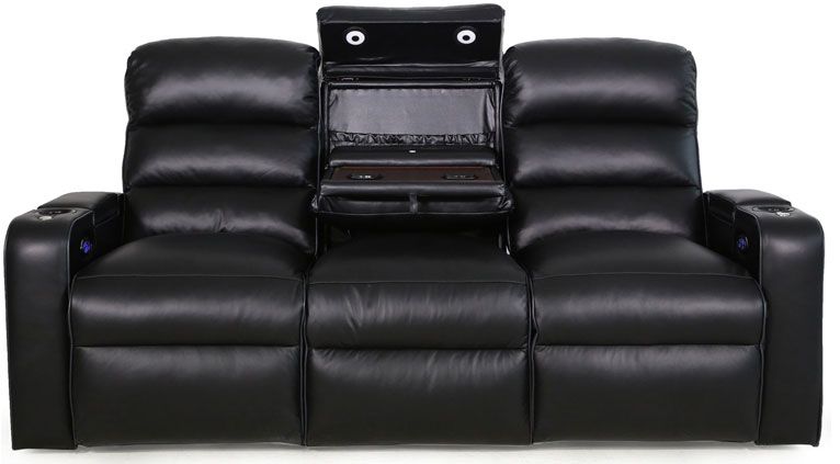 <b>Black</b> Luxe Italian Leather