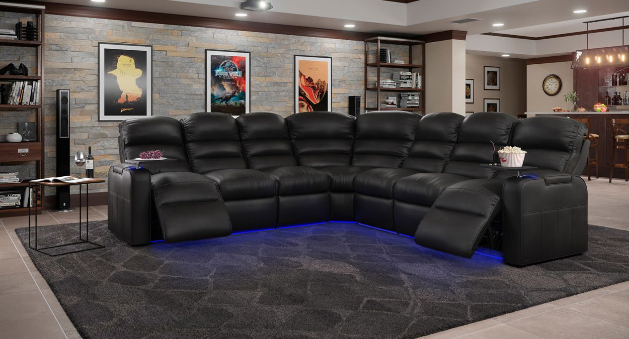 Theater seats LED illumination