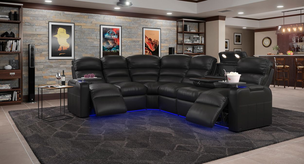 LED lighting for theater seats