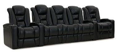 row of 5 Straight with Center Sofa