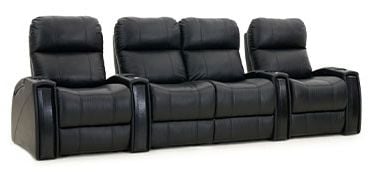row of 4 Straight with Center Loveseat
