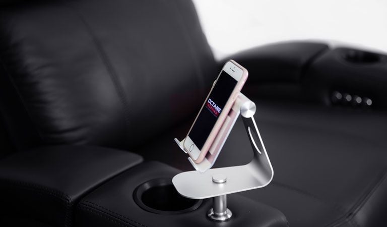 lounge chair with cup holder