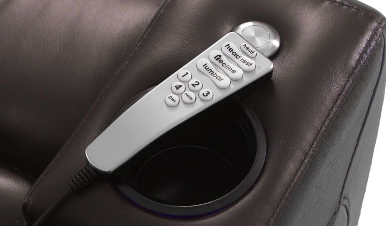 Octane manual recliner chair with cup holder