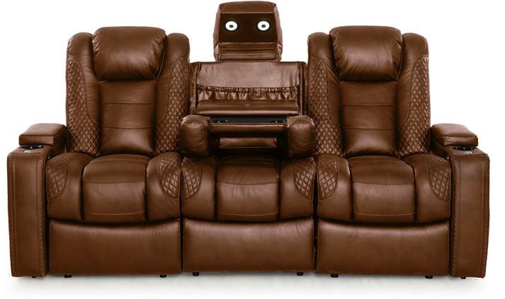 <b>Cognac</b> Luxe Italian Leather