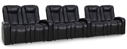 row of 6 Straight as Triple Loveseats
