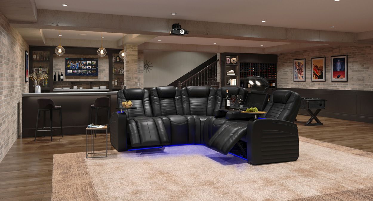 Oasis heat massage recliner leather