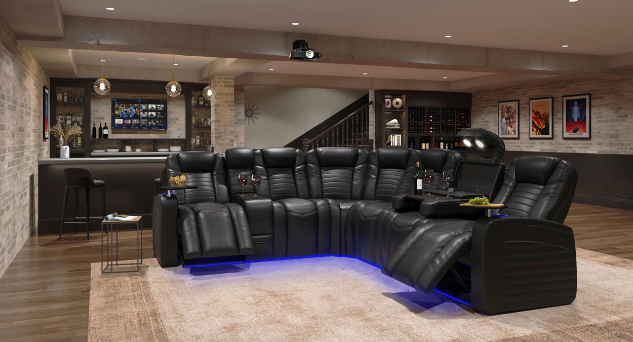 Recliner oasis leather heat massage