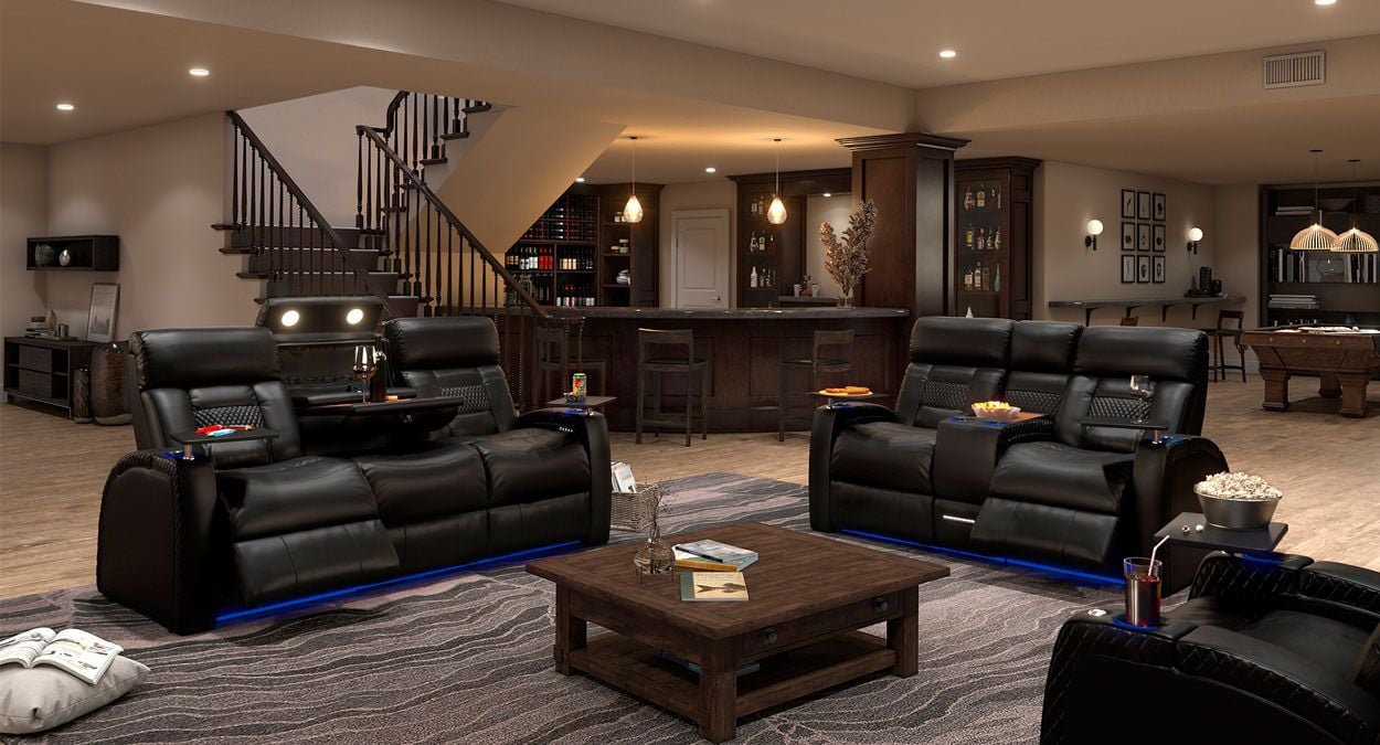 Octane high end power recliner