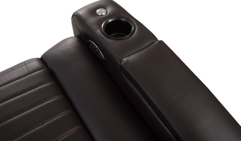 wall recliners with cup holder for small spaces