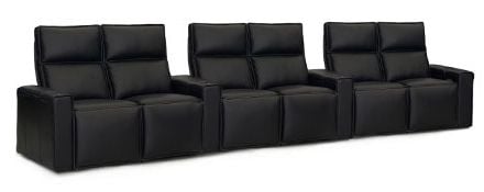 row of 6 Curved as Triple Loveseats