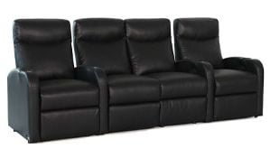 row of 4 Straight with Center Loveseat