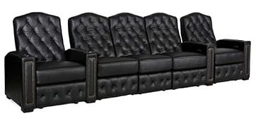 row of 5 Straight with Center Sofa