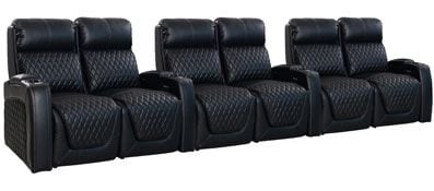 row of 6 Straight as Triple Loveseats