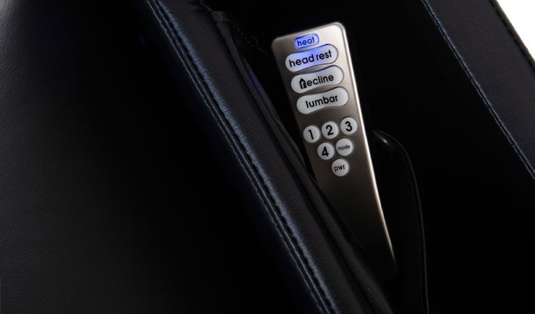 automatic recliner with storage