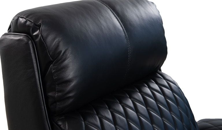 Octane lumbar and headrest theatre seating
