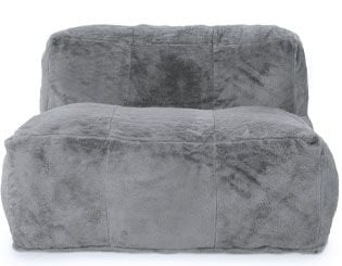 <b>Graphite</b> Faux Rabbit Fur