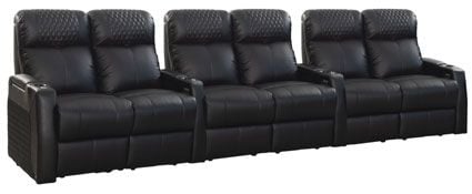row of 6 Straight as Triple Loveseats