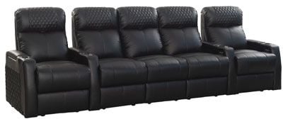 row of 5 Straight with Center Sofa