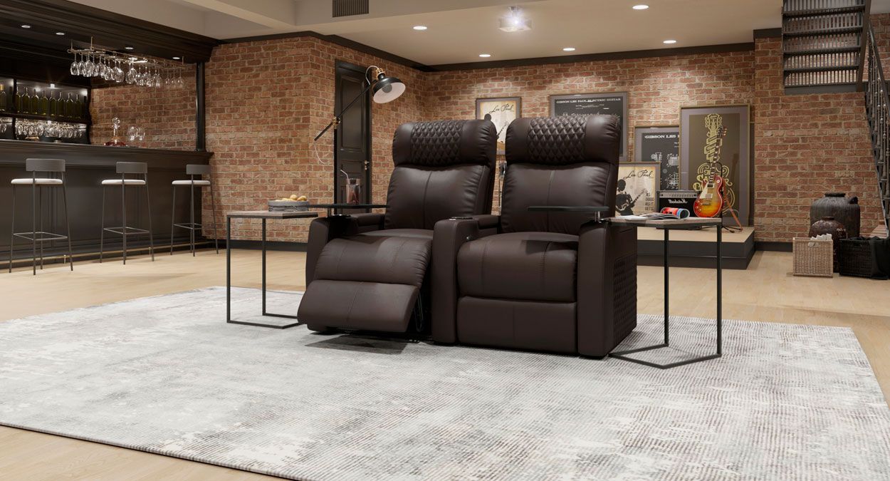 Theater seats with solace