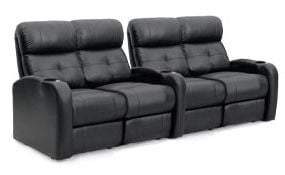 row of 4 Straight as Dual Loveseats