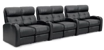 row of 6 Straight as Triple Loveseats