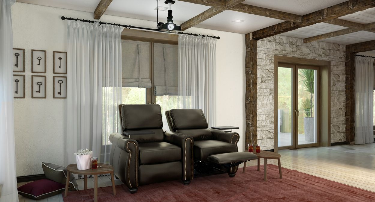 2 seat theater recliners