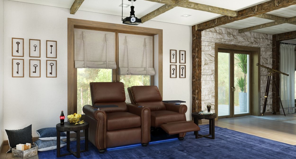 Octane 2 seat theater seating