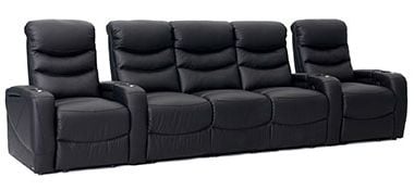 row of 5 Straight with Center Sofa
