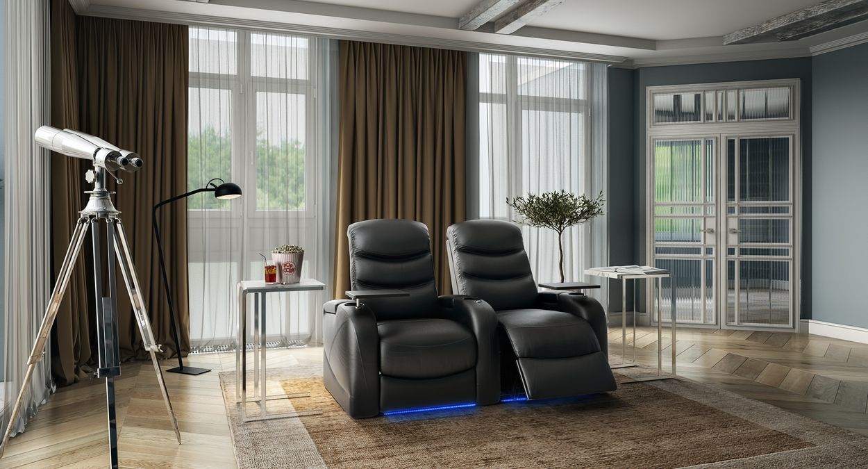 Octane 2 person chaise lounge indoor