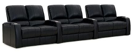 row of 6 Straight as Triple Loveseats