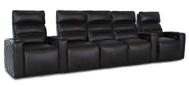 row of 5 Straight with Center Sofa