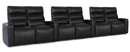row of 6 Straight as Triple Loveseats