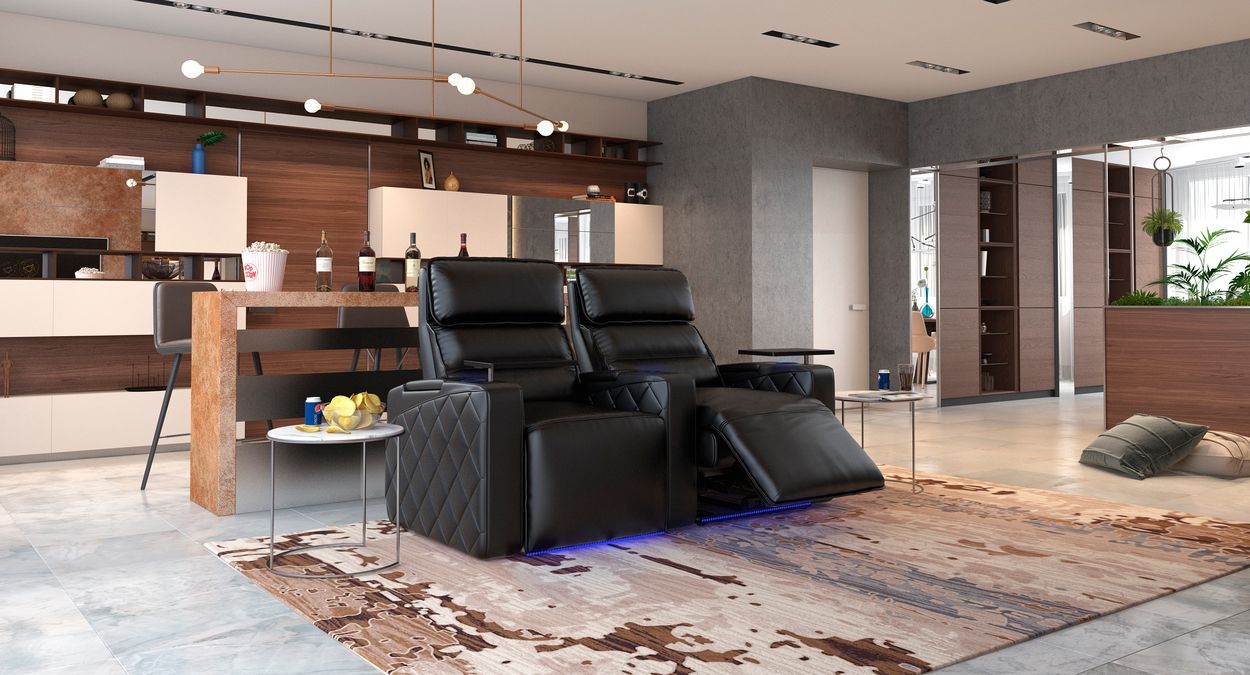 Octane 2 chair theater seats