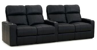 row of 4 Straight as Dual Loveseats