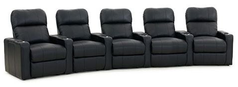 row of 5 Curved