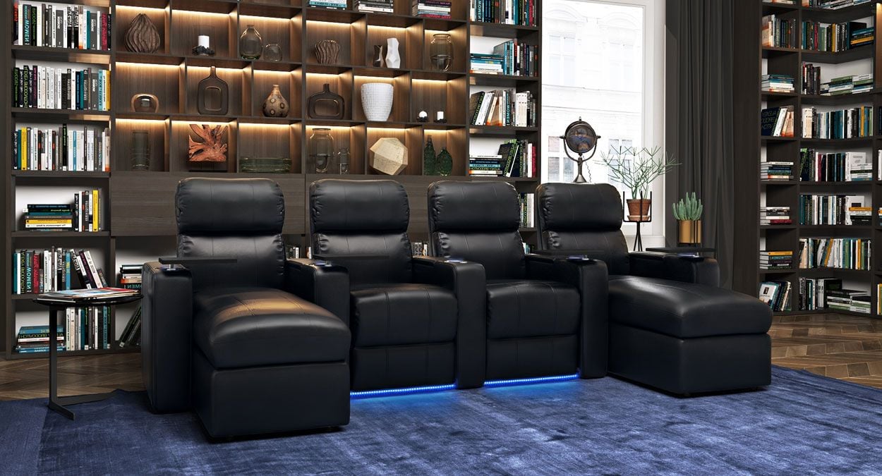 chaise lounge leather