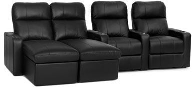Row of 4 Left Dual Love Chaises