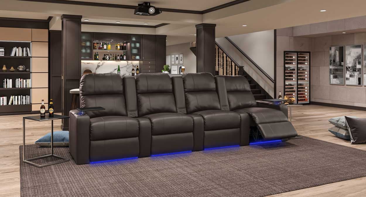 4 person movie chairs