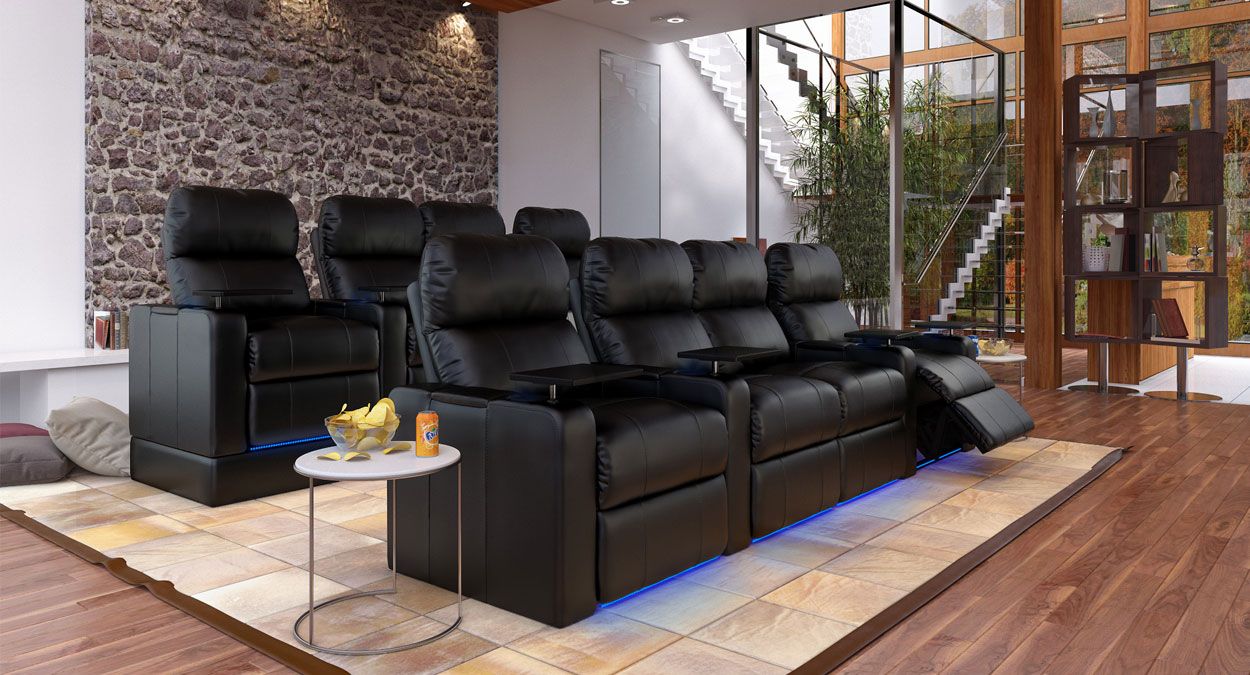 building a stand for movie theater seating