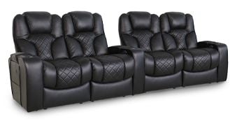 row of 4 Straight as Dual Loveseats