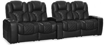 row of 4 Straight as Dual Loveseats