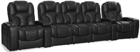 row of 5 Straight with Center Sofa