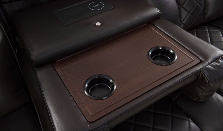 theater seat cup holder trays