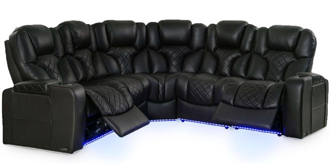 <b>Black</b> Italian Luxe Leather