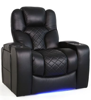 <b>Black</b> Italian Luxe Leather