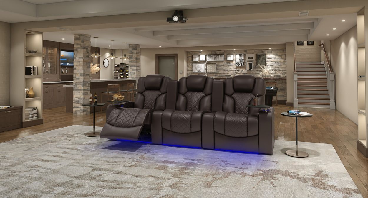 Octane Vega 3 chair theater seats